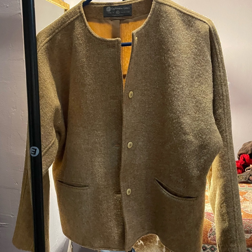 Craftcentre Cymru Pur Wool Button Jacket